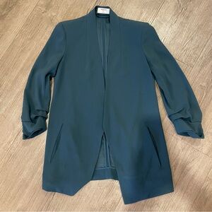 Aritzia Babaton Atelier Power Blazer in Dark Teal